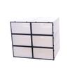 Hohopeti 6pcs Shoe Storage Boxes Plastic Shoe Containers Closet Organizer Sturdy Folding Racks view 1