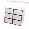 Hohopeti 6pcs Shoe Storage Boxes Plastic Shoe Containers Closet Organizer Sturdy Folding Racks view 3