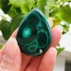 KatLin Natural Stone Natural Stone Polished Green Malachite Quartz Stone Pendant(15-18g) view 3