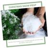 Beatifufu 1 Set Artificial Snow Flakes Powder for Christmas Decorations Fake Snow for Parties Winter Ornaments view 4