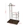 Umbrella Stand, Metal Umbrella Stand, Home Lobby Umbrella Stand Hotel Commercial Umbrella Stand Door Storage Artifact Barrel Hanging Placed view 2