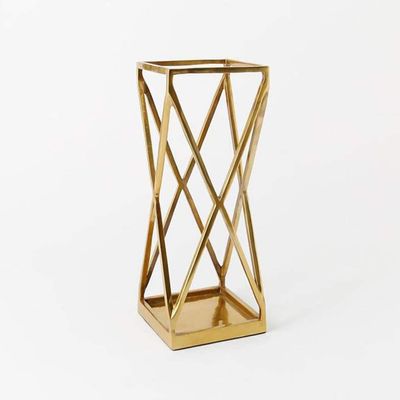 POLGDW Metal Geometric Design Umbrella Stand Modern Umbrella Stand Home Layer Umbrella Stand