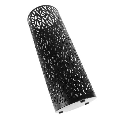 Semme Round Metal Umbrella Holder, and Watertight, Modern Design, Stable for Entryway, Office, Home Use (L)