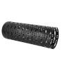 Semme Metal Umbrella Holder, Round Umbrella Stand Rack for Entryway, Black, Rustproof, Watertight, Space Saving, Fashionable with Hollow Design, Suitable for Entryways, Offices, Homes view 3