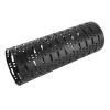 Semme Metal Umbrella Holder, Round Umbrella Stand Rack for Entryway, Black, Rustproof, Watertight, Space Saving, Fashionable with Hollow Design, Suitable for Entryways, Offices, Homes view 4
