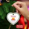 Our Little Present is Due to be Unwrapped Ornaments, Personalized Baby 1st Xmas Ornament, Gift for Dad, Mom, Grandparents, Customized Newborn Gifts, Baby Xmas Tree Ornaments 2026 view 2