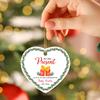 Our Little Present is Due to be Unwrapped Ornaments, Personalized Baby 1st Xmas Ornament, Gift for Dad, Mom, Grandparents, Customized Newborn Gifts, Baby Xmas Tree Ornaments 2026 view 4