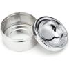 Free Standing Ashtray, Tall Outdoor Standing Ashtray with Lid, Chrome Adjustable Stand Ash Butt Holder for Home Patio, Windproof Outside Standing Ash Tray for Outside Patio Home view 2