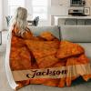 ARTBLANKET Personalized Nachos Chips Blanket Gifts for Kids, Custom Nachos Chips Thow Blankets for Boys Girls Womens, Lightweight Fleece Blankets for Kids Couch Bed Sofa 60x50 Inch for Teen view 4