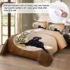 Labrador Quilt Set, Lab Quilt Personalized, Labrador Set King Size Quilt Set All Season Bedding Bedroom Dog Decorative Set For Teens Adults (Love You To The Moon And Back, Black Lab) view 4