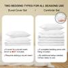 Customized Northern Red Bird Cardinal Quilt Set - Queen/Full Size Christmas Bedding Comforter Set view 3
