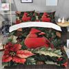 Cardinal Bedding Set King - Red Cardinal Quilt Set Christmas Cardinal Quilt Cardinal Bedding Queen Cardinal Bed Set Cardinal Comforter Set King Christmas Bedding Queen Cardinal Cardinal Bird Quilt view 2