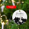 Chess Ornament, Personalized Name Chess Player Christmas Tree Ornament, King of The Board Ceramic Ornament Gifts for Chess Lovers, Customized Chess Club Ornaments Christmas 2026, Chessboard Decor view 3