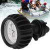 MUNEFE Air Pump Pressure Gauge, 30Psi Rubber Dinghy Air Pressure Gauge, Inflatable Boat Single Barometer with Hand Pump for Kayak view 4