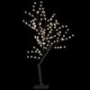 Christmas Tree 128 LEDs Warm White Light Cherry Blossom 4 ft,Artificial Christmas Tree with Warm White LED Cherry Blossoms for Indoor and Outdoor Use Seasonal Holiday Decorations, Christmas Decor view 3