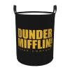 Dunder Mifflin Large Laundry Basket,Bathroom,Waterproof,Collapsible Round Clothes Basket Freestanding Laundry Hamper view 1