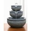 Indoor Fountain Modern Running Water Ornaments Circulating Water Living Room Fortune Desktop Feng Shui Ball Humidification Business Gifts Tabletop Fountain view 4