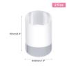 uxcell 2pcs Acrylic Cylinder Display Blocks, 40 x 60 mm/1.6" x 2.4" Clear Jewelry Display Base Polished Cube Riser Stand Display Holder Base for Bracelet Ring Jewelry Cosmetics Crafts view 2