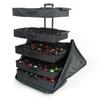 [Telescoping Christmas Ornament Storage Box with Dividers] - Ornament Keeper (Holds 140 Ornaments up to 4-6 Inches Tall by Nearly Any Width and Length) | Removable Trays with Moving Separators view 1