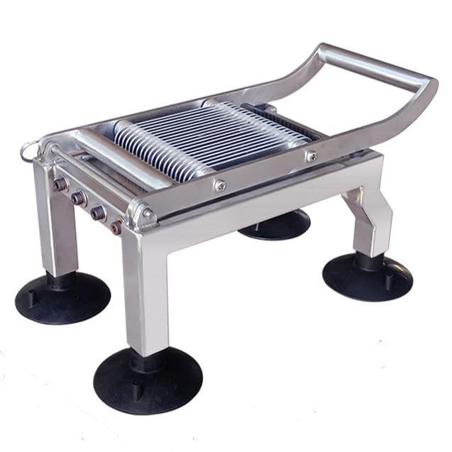 BAIZHONGJIE Fruit Vegetable Slicer Stainless Steel Slicer Tool Potato Slicing Machine Manual Vegetable Chopper with Blades,Food Chopper for Tomato Cucumber Onion,15mm