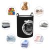 Odin Viking Tales Viking Ships Norsemen Large Laundry Basket,Bathroom,Waterproof,Collapsible Round Clothes Basket Freestanding Laundry Hamper view 3