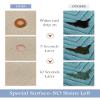 Bath Mat-Bath Mat Rug Non Slip Super Absorbent Stain Resistant Quick Dry Thin Bathroom Rug-Bath Mats for Bathroom Floor Bathtub Vanity-Bathmat Bath Rug Easy Care-17"x27",Beige view 3