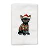 Adorable Christmas Kitchen Hand Towel | Bombay | Pet Animal Lover Gifts view 2