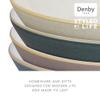 Denby - Impression Mixed Color Cereal Bowls Set of 4-18.6oz Dishwasher Microwave Safe - Scratch Chip Resistant - Modern Angular Shape - Tableware for Nibbles, Dips, Side Dishes, Cereal & Desserts view 4