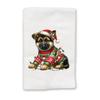 Adorable Christmas Sweater Kitchen Hand Towel | Germanshepherd | Pet Animal Lover Gifts view 2