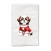 Adorable Christmas Kitchen Hand Towel | Shih Tzu | Pet Animal Lover Gifts view 2