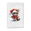 Adorable Christmas Kitchen Hand Towel | Cute Puppy | Pet Animal Lover Gifts view 2