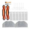 LKJJHGF Side Brush Filter Kits Vacuum Cleaner Accessories Mop Cloth Roll Brush Hepa Filter Spare PartsCompatible for Xiaomi G1(2mop) view 2
