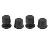 lvifloae Furniture Riser Set 4pcs Height Adjustable Furniture Riser Wear Resistant Non Slip Furniture Pads for Coffee Machine Sofa Bed Chair Table Desk and Couches (Black) view 1