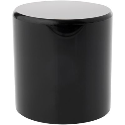 Plymor 3" H x 3" D Black Acrylic Round Cylinder Display Riser (2 Pack)