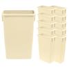 10 pack - 23 Gallon Commercial Trash Can, Heavy-Duty Slim Waste Bin, Garbage Bin, Durable Waste Container, Recycling Bin, Plastic Wastebasket for Garage, Hotels, Restaurants, Office, Kitchen view 1