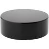Plymor Black Acrylic Round Cylinder Display Riser, 2" H x 6" D (2 Pack) view 1