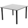 Plymor Black Acrylic Square 4-Leg Display Riser, 8" H x 12" W x 12" D view 1