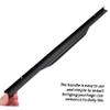 Yardenfun 1set Delicate Thumb Door Pull Handle Modern Cabinet Pulls for Effortless Opening for Cabinets Dressers and Closets Finish view 2