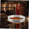BEBEMOKO Stainless Steel Pizza Saucing Ring for Even Sauce Distribution Round Pizza Baking Tool for Easy Cleanup and Extra Toppings Durable Kitchen Accessory view 4