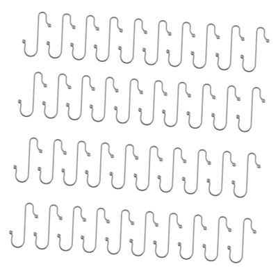 Garneck Unique Christmas Tree Hooks 40pcs Iron s Hooks Christmas Balls Ornament Hangers for Decorations Parties