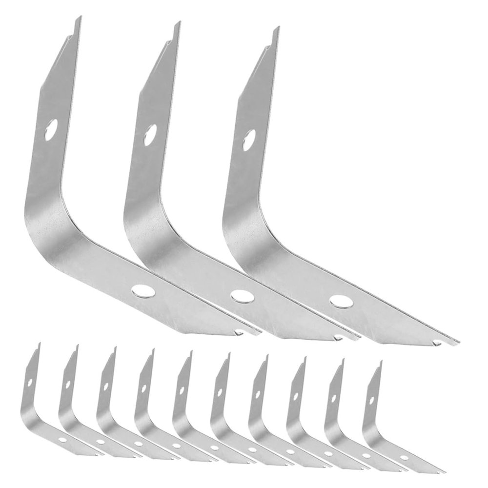COOLHIYA 100pcs Aluminum Alloy Spring Clips Picture Frame Hardware for Easy Installation Sturdy Backing Clips for Photo Display and Use