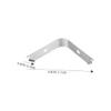 COOLHIYA 100pcs Aluminum Alloy Spring Clips Picture Frame Hardware for Easy Installation Sturdy Backing Clips for Photo Display and Use view 4