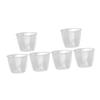 BEBEMOKO 6pcs Transparent Rice Measuring Cup Measuring Cup for Rice and Dry Ingredients Reusable Kitchen Utensils for Cooking and Baking view 1