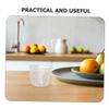 BEBEMOKO 6pcs Transparent Rice Measuring Cup Measuring Cup for Rice and Dry Ingredients Reusable Kitchen Utensils for Cooking and Baking view 3