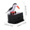 Garneck Toothpick Holder for Purse Retro Style Automatic Toothpick Dispenser Sturdy Material Unique Bird Design view 2