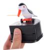 Garneck Toothpick Holder for Purse Retro Style Automatic Toothpick Dispenser Sturdy Material Unique Bird Design view 3