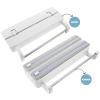 Cling Film Dispenser Kitchen Organizer with Cutter, ABS Double-layer view 3