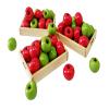 1shopforyou 20 pcs Mixed Apple Fruits Simulation Size 1.4 x1.4 cm in Home Kitchen Party Home Dcor Made of Clay Material Size S view 1