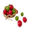 1shopforyou 20 pcs Mixed Apple Fruits Simulation Size 1.4 x1.4 cm in Home Kitchen Party Home Dcor Made of Clay Material Size S view 3