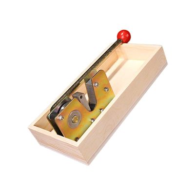 Wooden Handle Nut Opener for Walnuts and Nuts, Stainless Steel